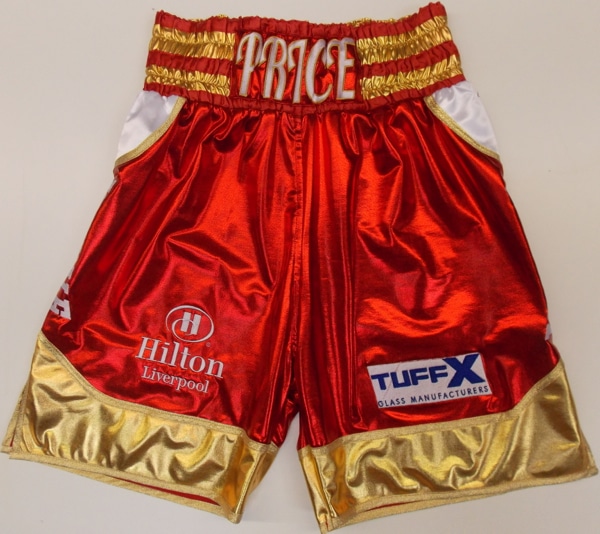 Personalized Red Tattoo Boxing Shorts Boxing Trunks, 60% OFF