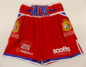 Kell Brook Handmade Boxing Shorts