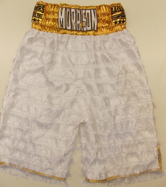 Marcus Morrison Tassel Boxing Shorts | Suzi Wong Creations Ltd