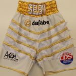 lee selby, boxing shorts, ring jacket