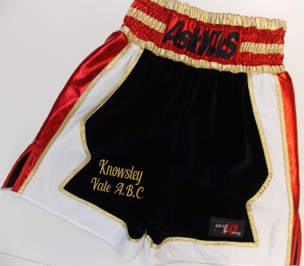 Davies Custom Boxing Kit back