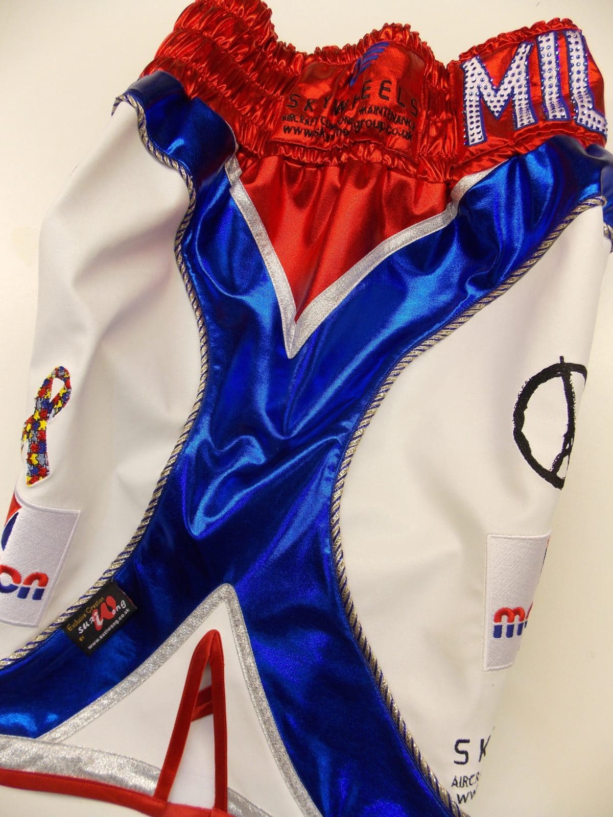 Anthony Crolla boxing trunks close up