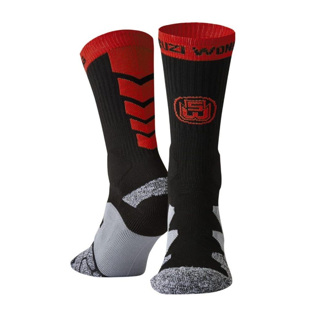 Black And Red Boxing Socks