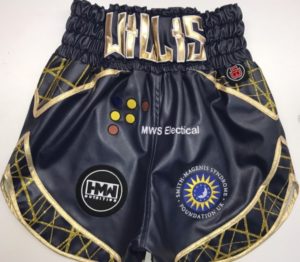 Luke Willis Leather Boxing Shorts