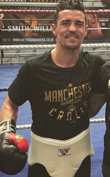 Anthony Crolla in Training Camp Black T-Shirt