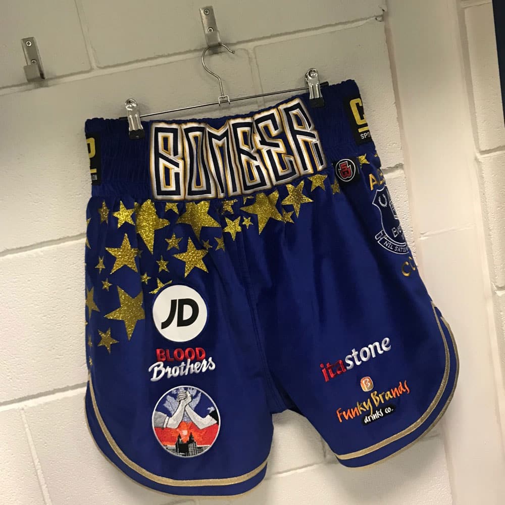 Bellew shorts changing rooms