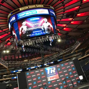 Madison square garden weigh in lianes Loma