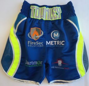 darren townley blue boxing shorts