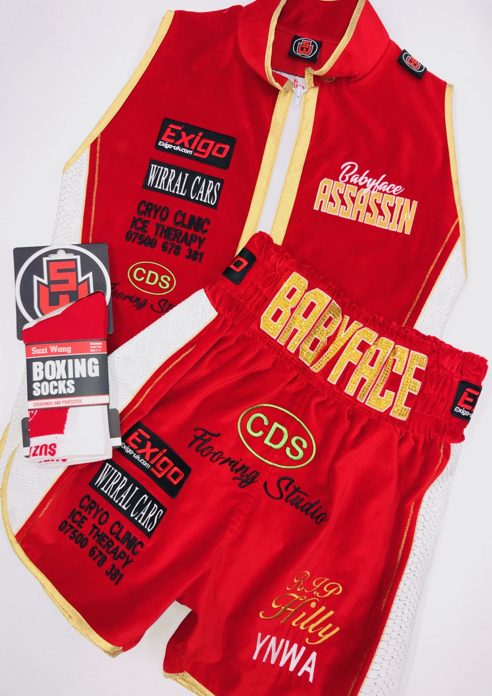 Paul butler red velvet boxing kit