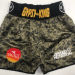 tyson fury camo boxing shorts