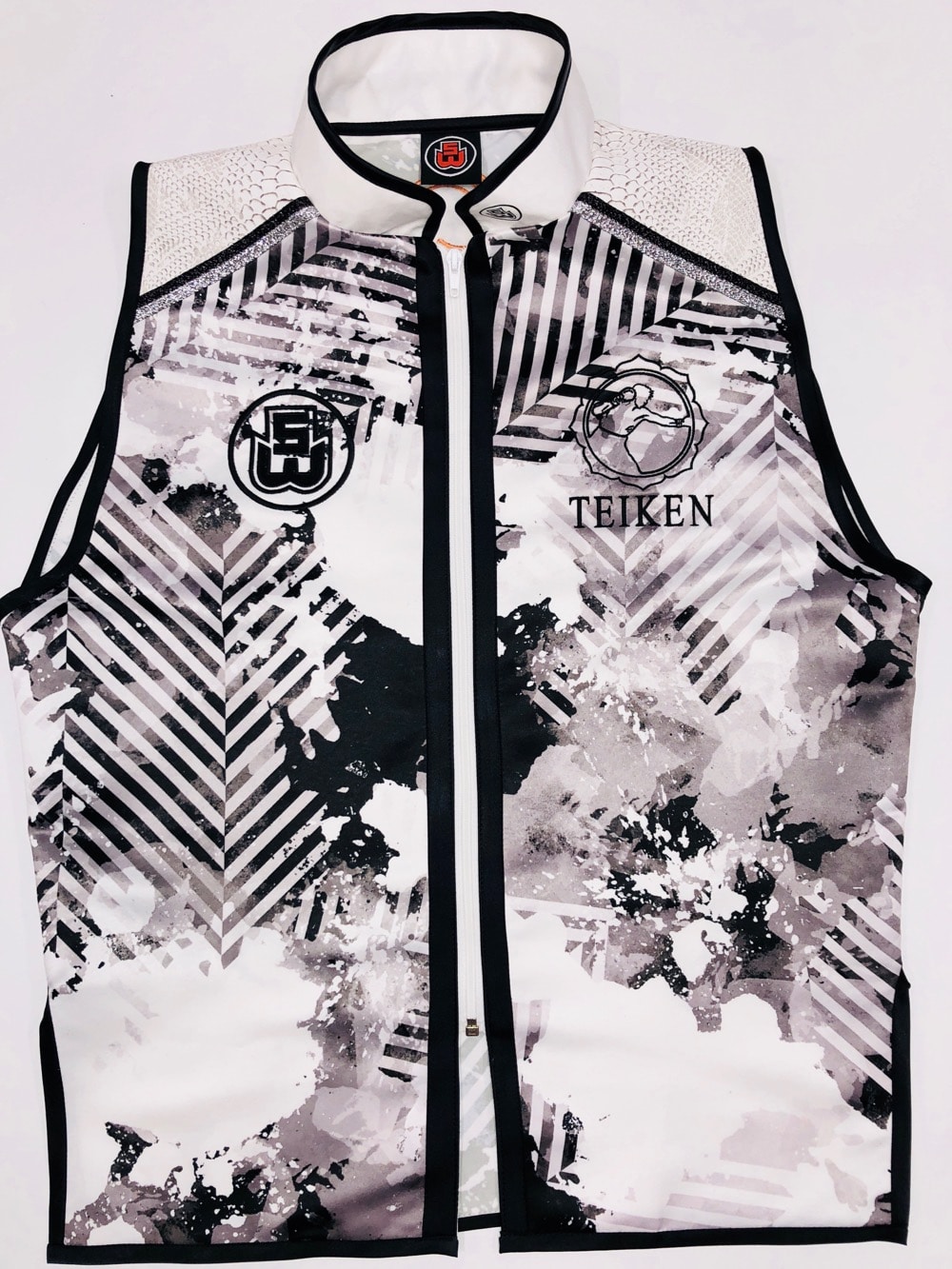 linares vs cotto ring jacket black and white