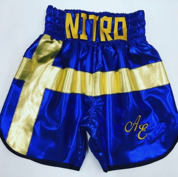 Sweden custom made boxing shorts
