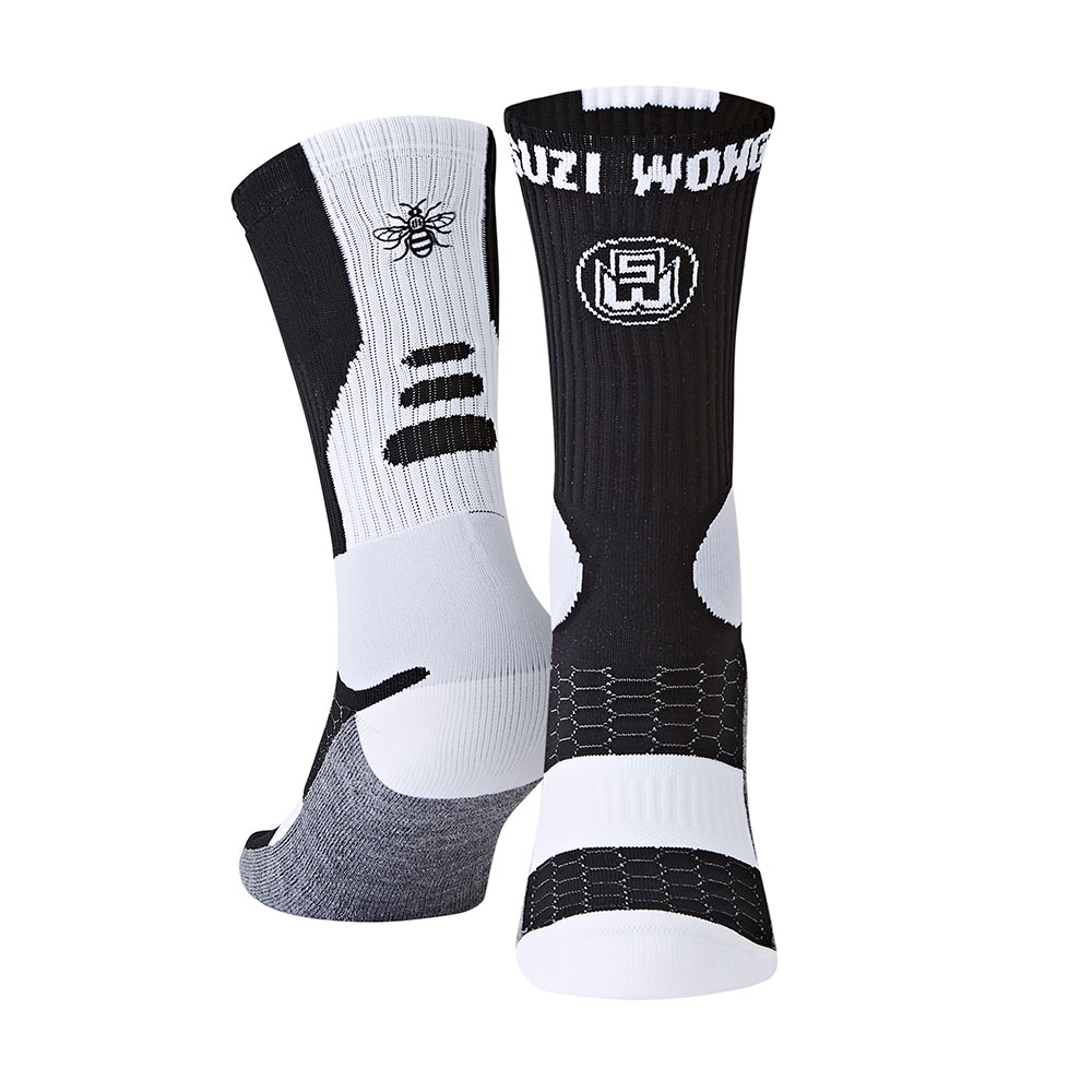 Black & White Customisable Boxing Socks