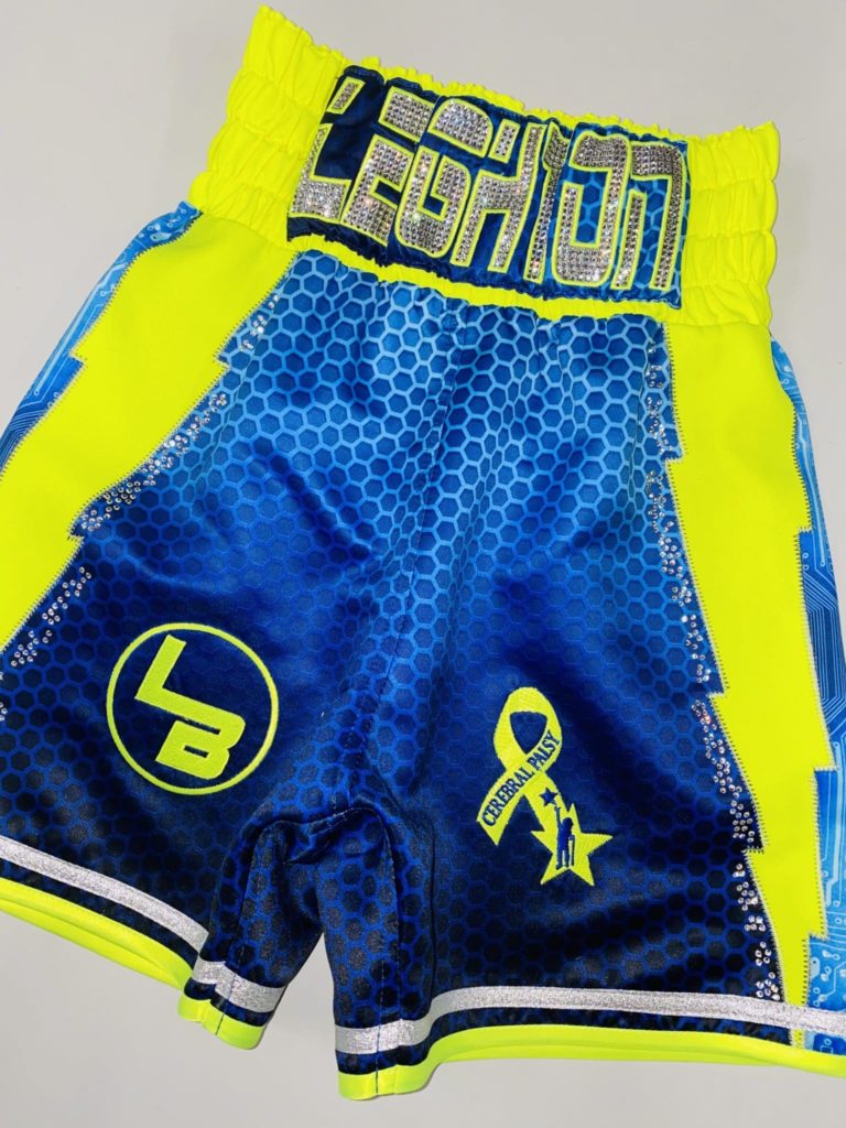 Leighton Birchall boxing shorts lomachenko style trunks