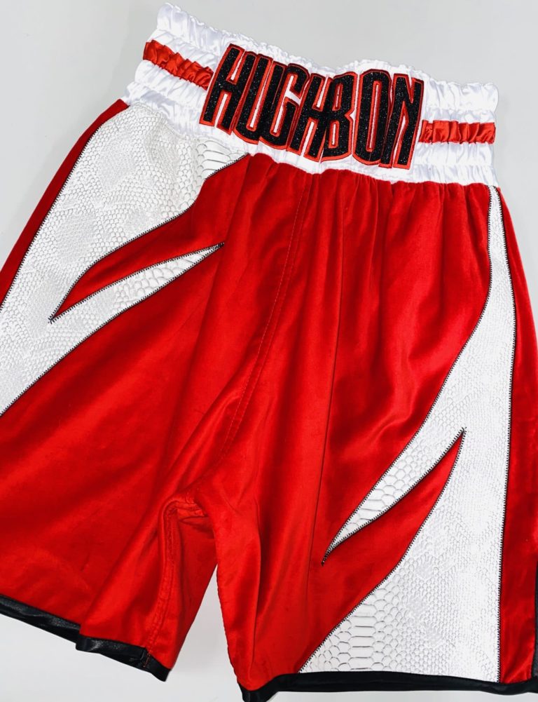 red velvet boxing shorts