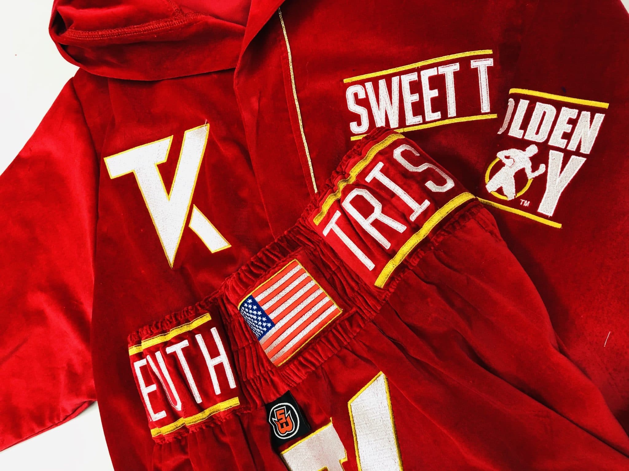 Tristan Kalkreuth Red Velvet Custom Boxing Kit