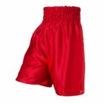 Red Satin Customisable Boxing Shorts