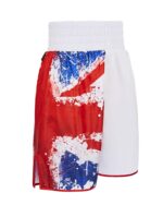 Union Jack Customisable White Boxing Shorts