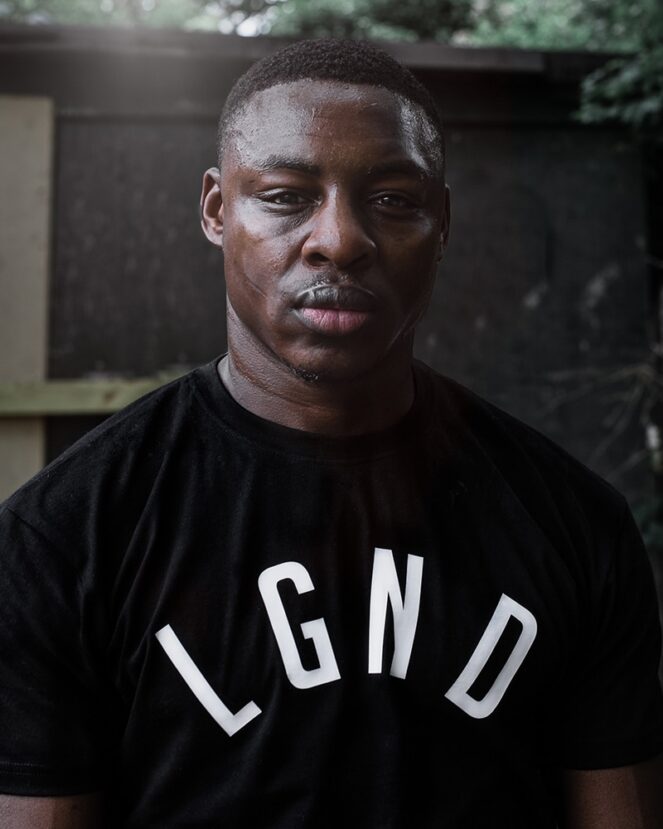 LGND Black Rise T-Shirt Dan Azeez