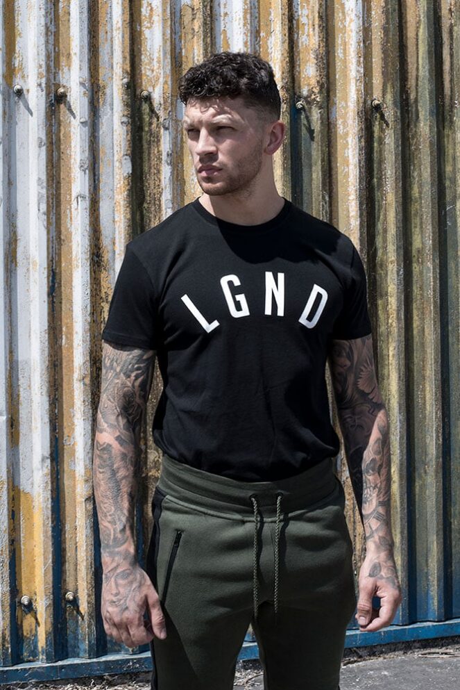 LGND Black Rise T-Shirt