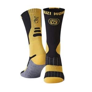 Black and Gold Boxing Socks