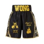 Baroque Black and Gold Luxury Boxing Shorts