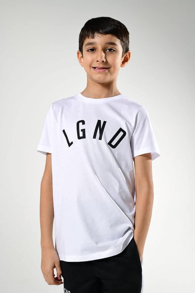 Kid's White LGND Rise T-Shirt