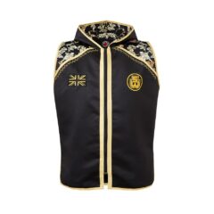 Kids Baroque Black & Gold Luxury Bling Ring Jacket