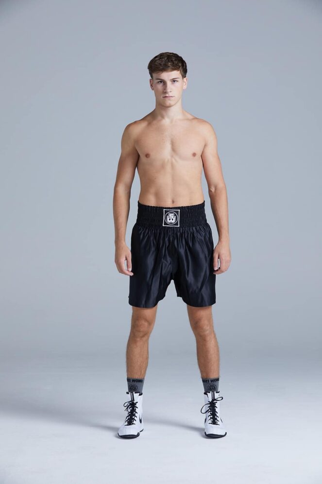 Suzi wong Classic Satin Boxing Shorts