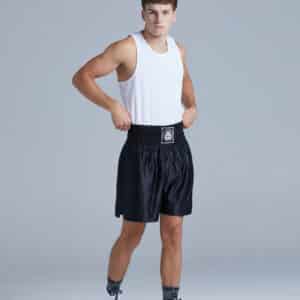 White boxing vest