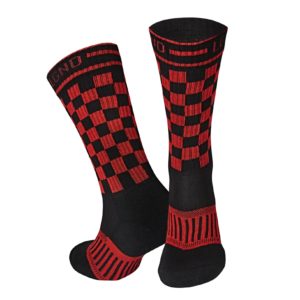 Bulls Black and Red Boxing Socks