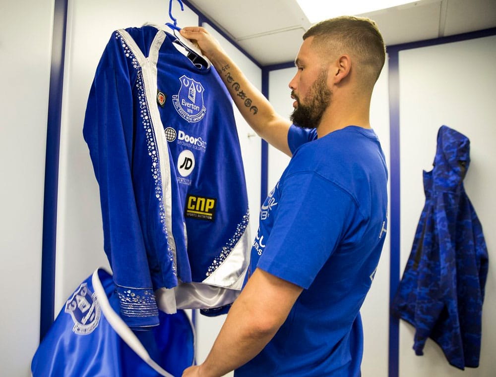 Tony Bellew Boxing Shorts and Robe