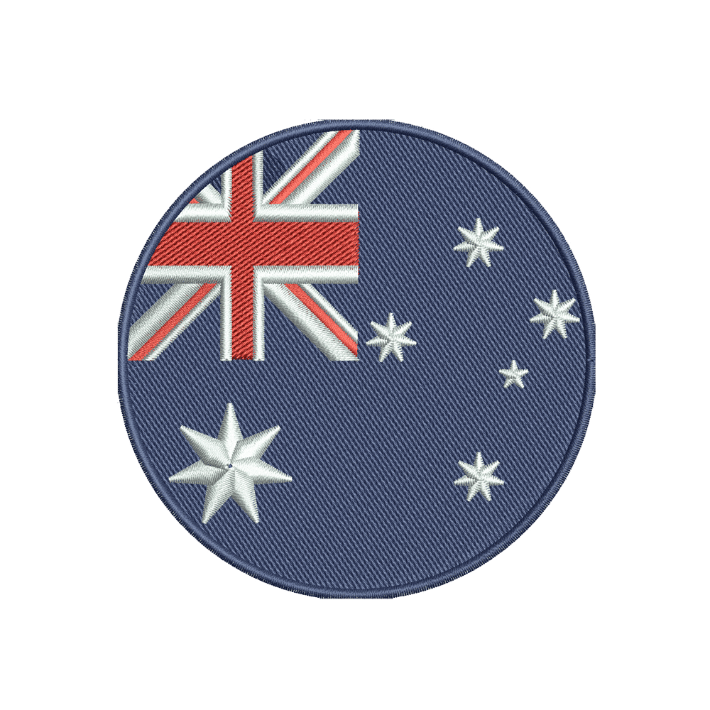 Australia Flag Circle