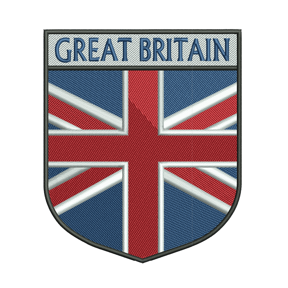 Great Britain Flag Crest