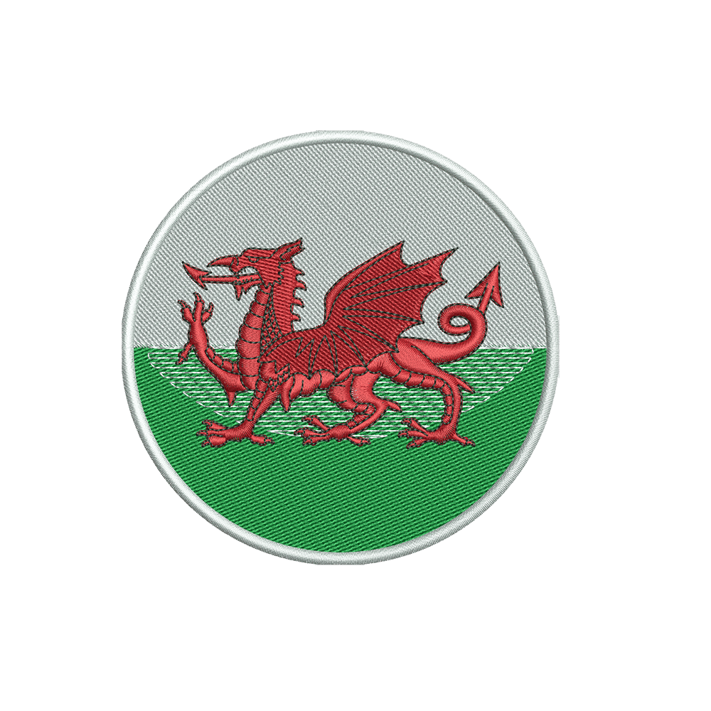Welsh Flag Circle