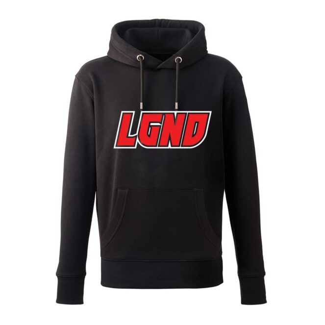 LGND Spirit Hoody with Red Logo