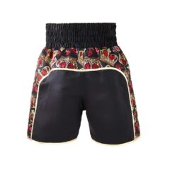 Black Back Crown Jewels Custom Boxing Shorts