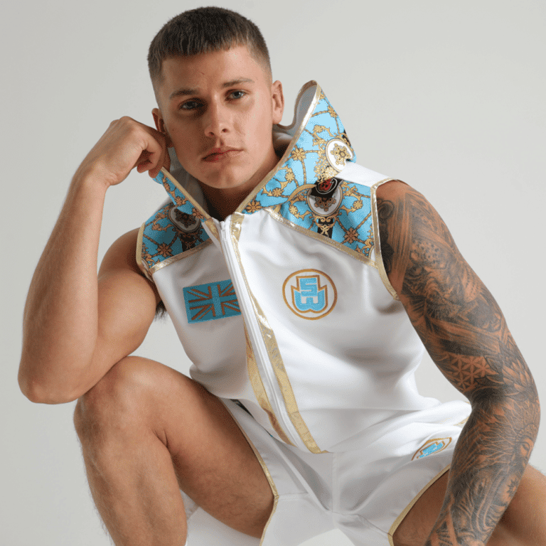 White & Teal Royalty Boxing Kit Bundle Suzi Wong Creations Ltd