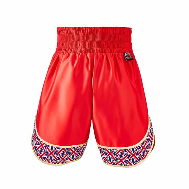 Red Back Jubilee Custom Boxing Shorts