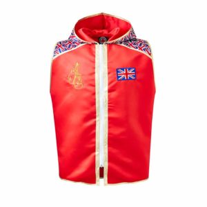 Red Front Jubilee Custom Boxing Ring Jacket