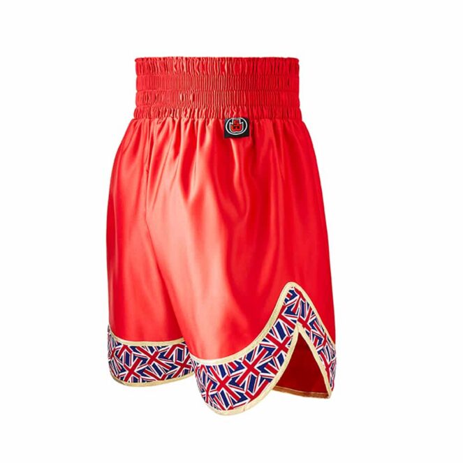 Red Side Jubilee Custom Boxing Shorts