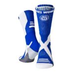 Suzi Wong X-Sole Boxing Socks White Blue
