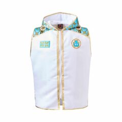 White Front Royality Custom Boxing Ring Jacket