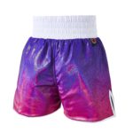 Punch Ombre White and Multi Coloured Women's Boxing Shorts Back