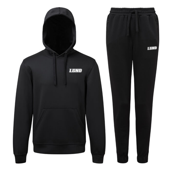 LGND Conquest Black Tracksuit