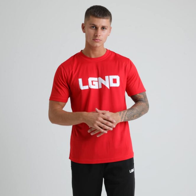 LGND Victory Dri Fit Red T-Shirt