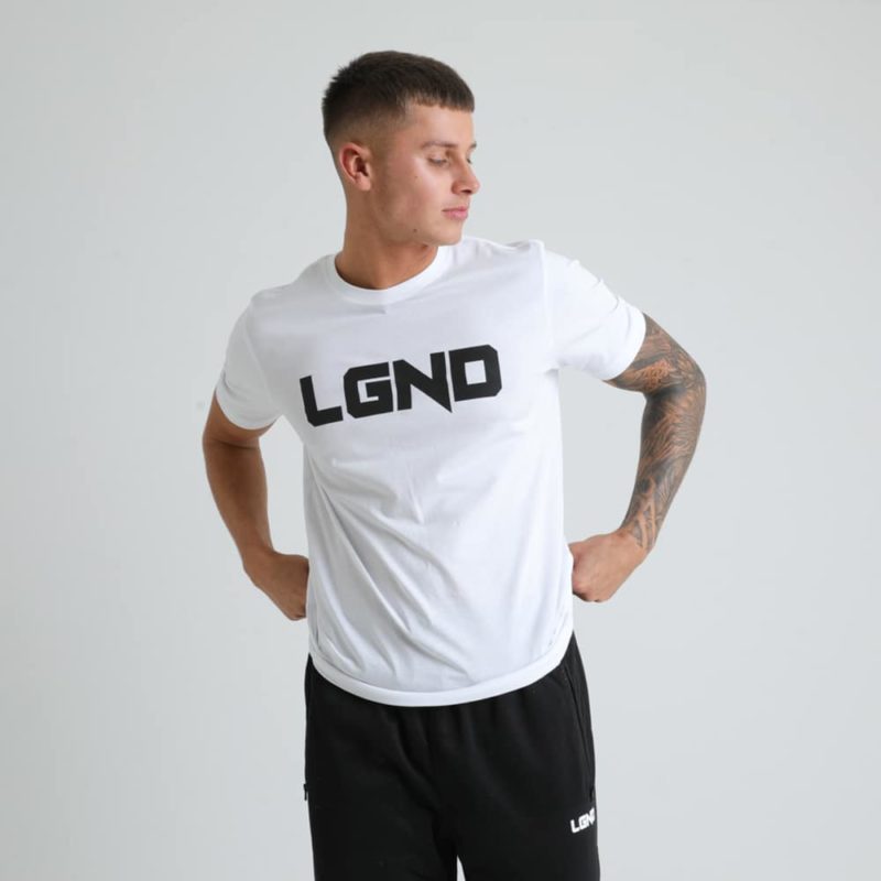 LGND Victory Dri Fit White T-Shirt