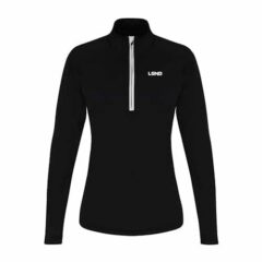 Black & White Women's LGND Quarter Zip Training Top