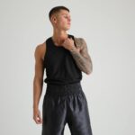 Black Boxing Vests