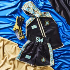 Black & Teal Royalty Boxing Kit Bundle
